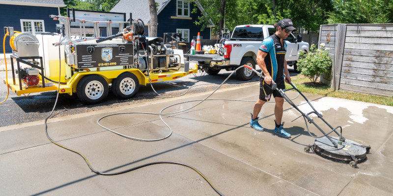 Concrete Cleaning in Nashville, Tennessee